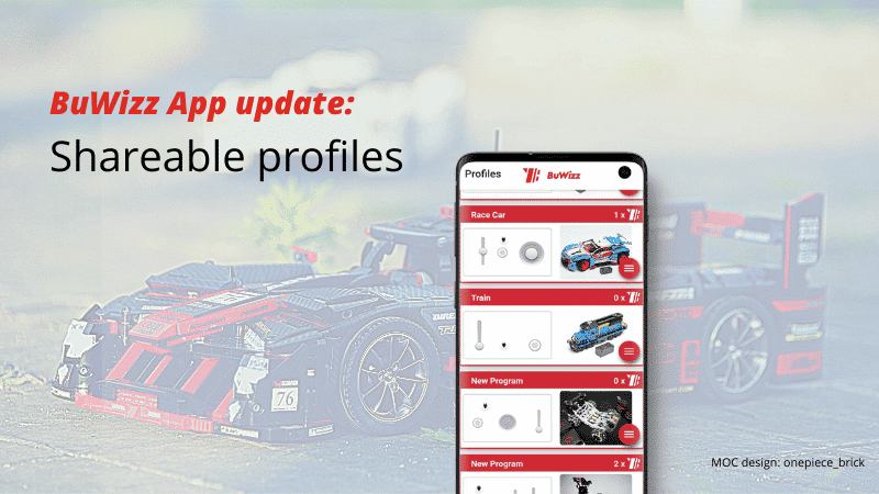 BuWizz App-Update: Shareable Profile