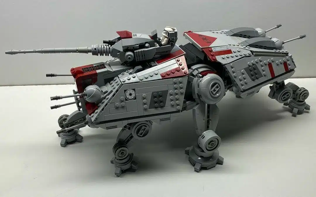 Guest MOC: Walking LEGO® AT-TE (Star Wars™ theme)