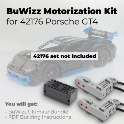 BuWizz Motorization Kit for 42176 LEGO® Technic™ Porsche GT4 e-Performance