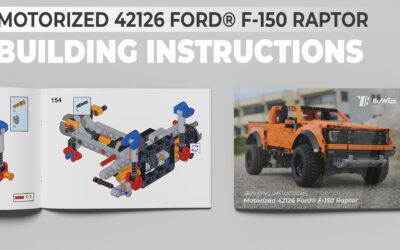 Motorizing the 42126 LEGO® Technic™ 42126 Ford® F-150 Raptor with the BuWizz 3.0 Pro and BuWizz Motors