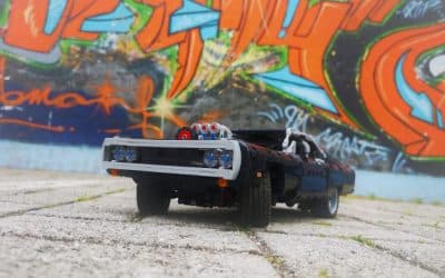 42111 Dom’s Dodge Charger motorized and powered by BuWizz