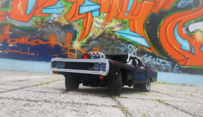 42111 Dom’s Dodge Charger motorized and powered by BuWizz